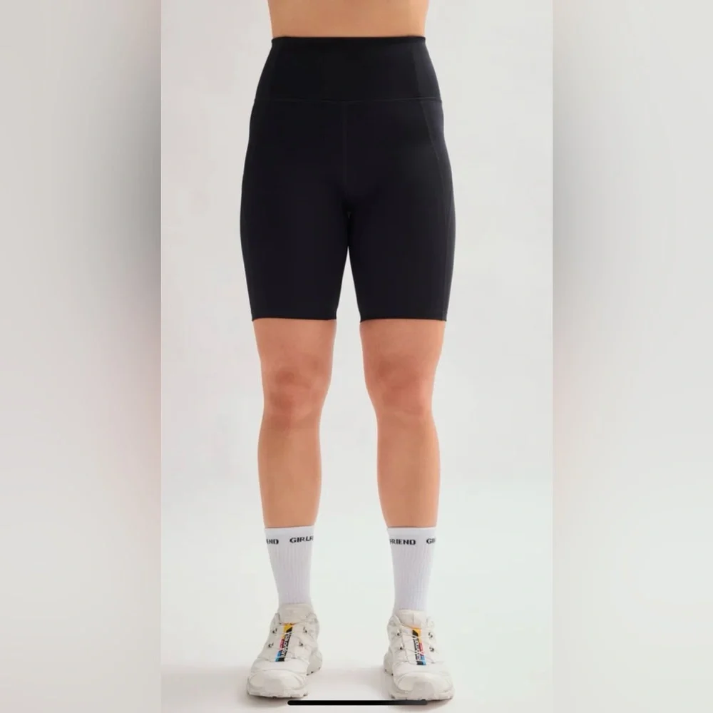Girlfriend Collective High-Rise Bike Short, Size L - Picture 1 of 6